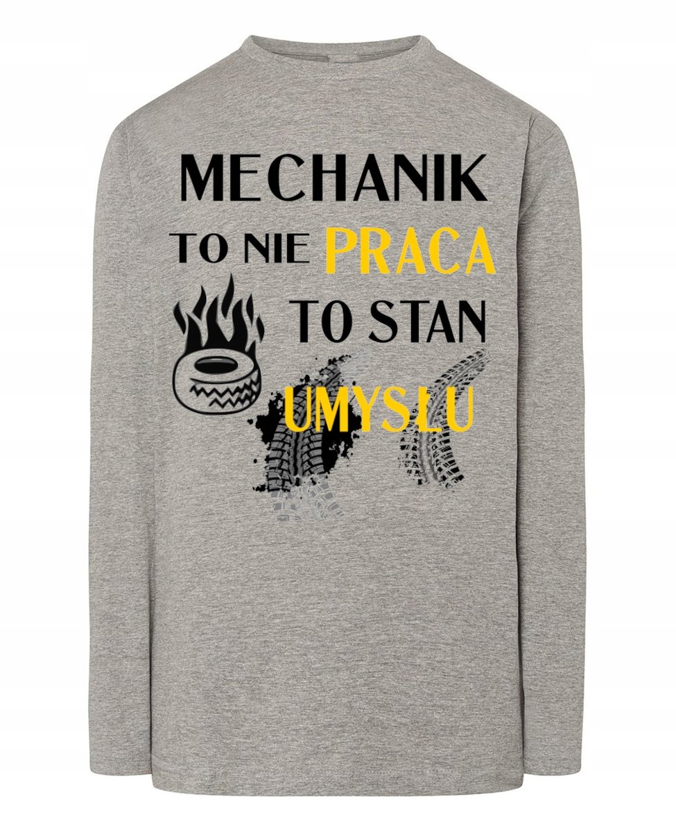 Longsleeve Prezent Dla Mechanika Mechanik r.L