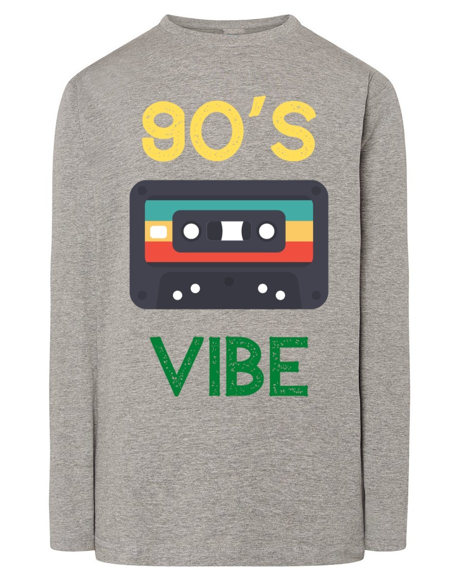 Longsleeve męski nadruk RETRO 90's VIBE r.4XL