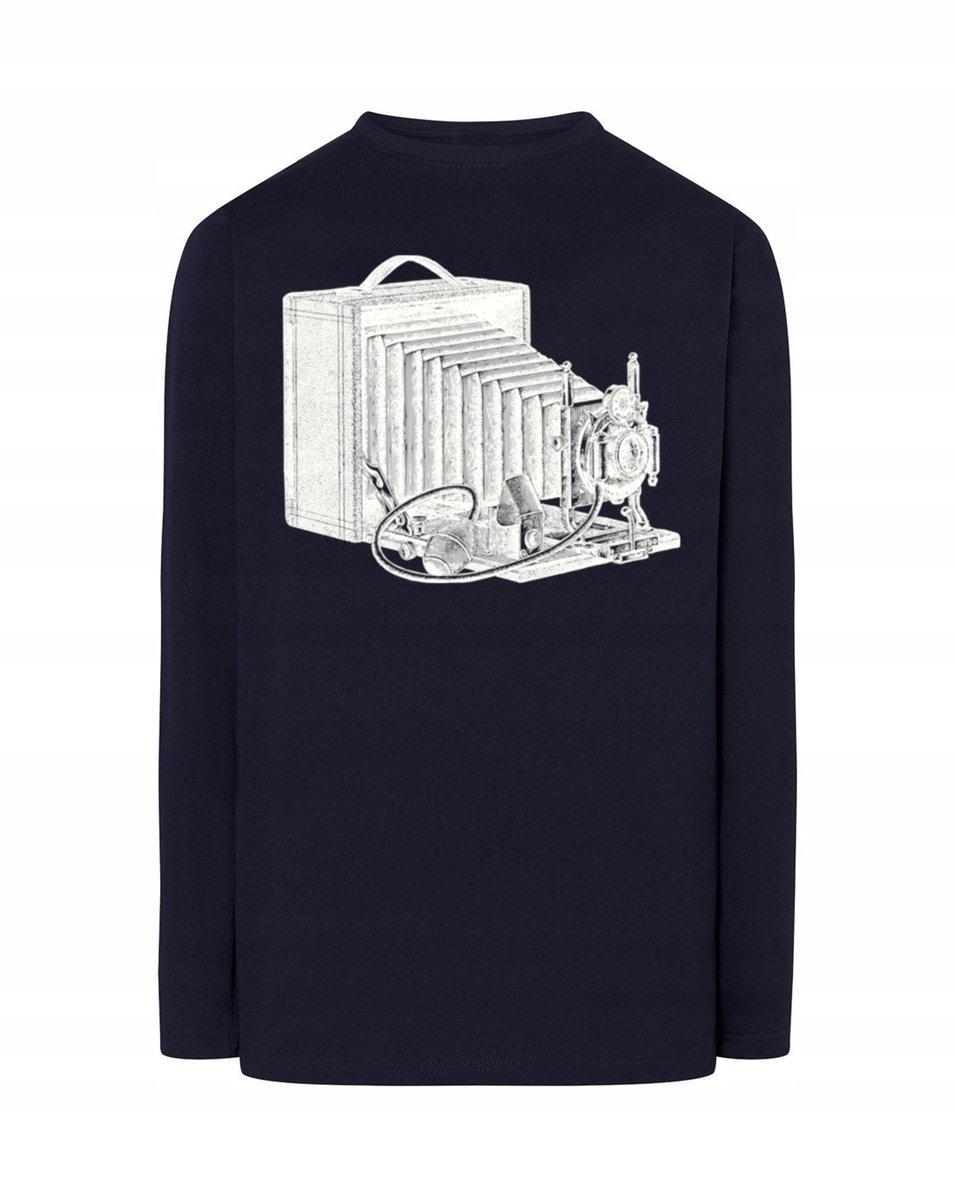 Longsleeve męski nadruk VINTAGE APARAT r.XS