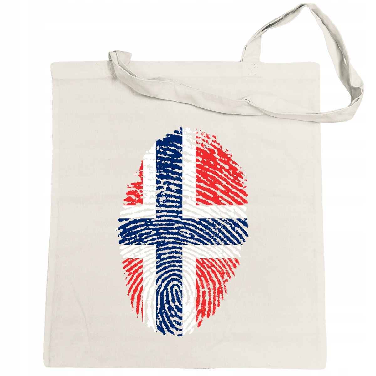 Norwegia Flaga Odcisk Torba Zakupowa