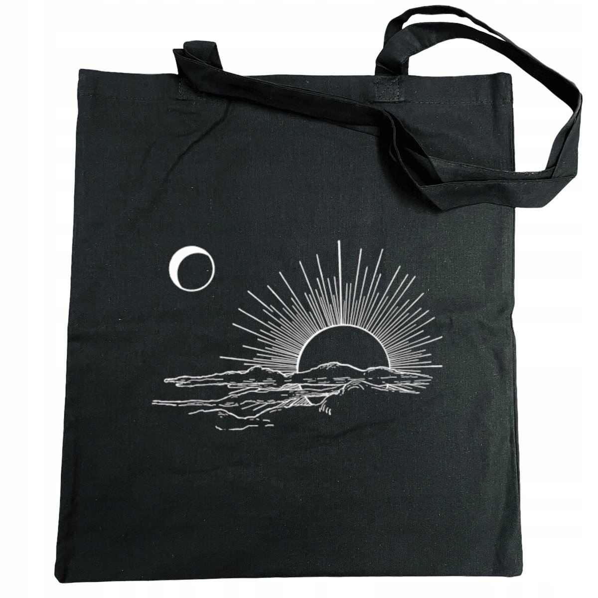 Torba na zakupy nadruk Zachód Słońca Słońce