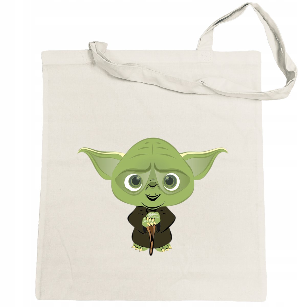 Torba na zakupy nadruk fun art YODA