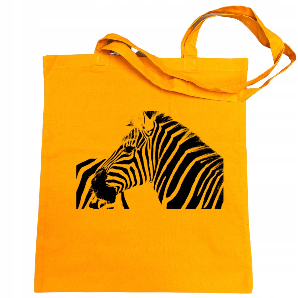 Torba na zakupy nadruk zwierzę ZEBRA
