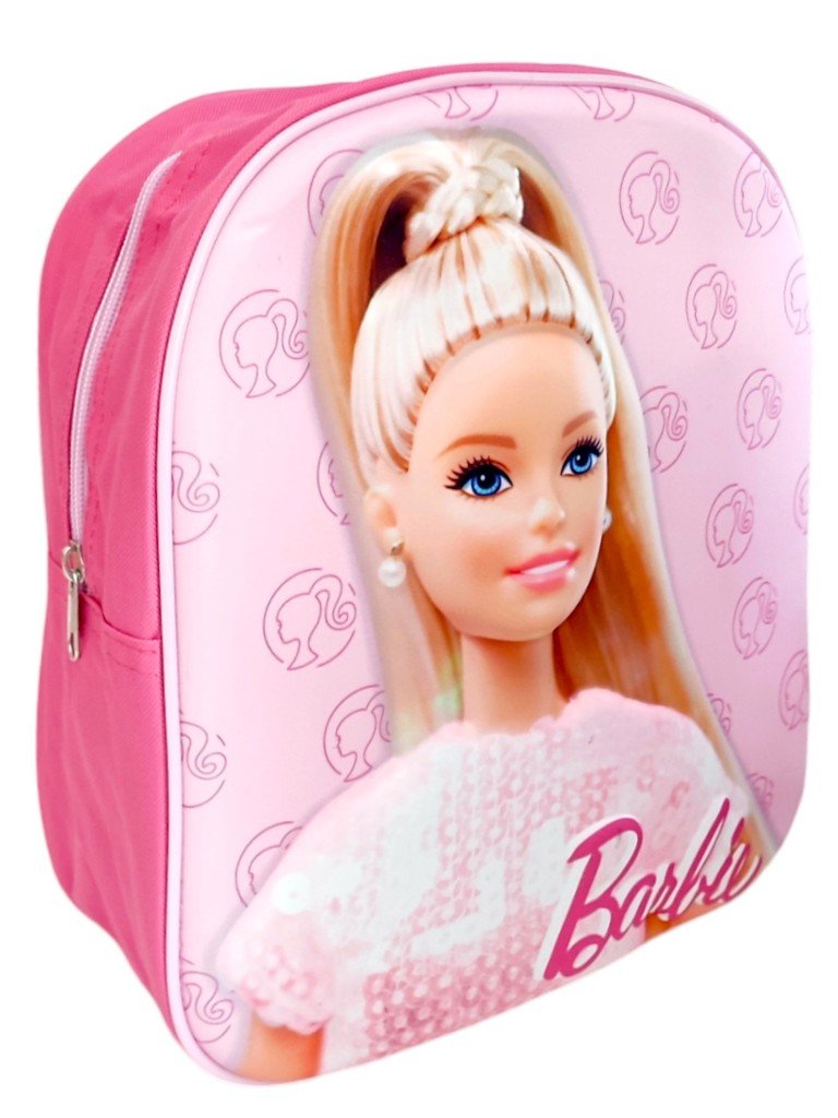 Plecak plecaczek przedszkolny 3D Barbie wypukły na wycieczki