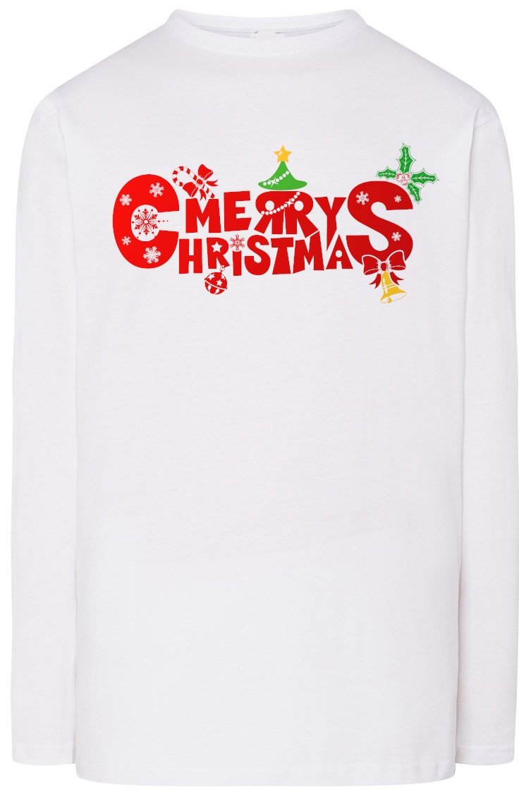 Wesołych Świąt Męska Bluza Longsleeve Rozm.3XL
