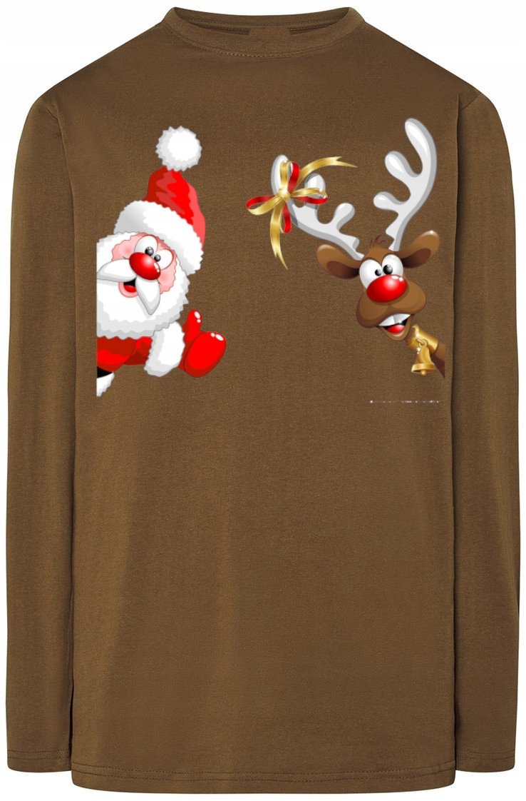 Rudolf Mikołaj Świąteczna Bluza Longsleeve r.M