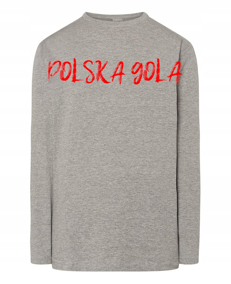 Longsleeve Kibica nadruk Polska Gola Rozm.L