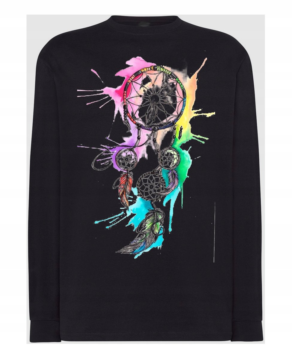 Longsleeve męski nadruk maska gazowa Rozm.4XL