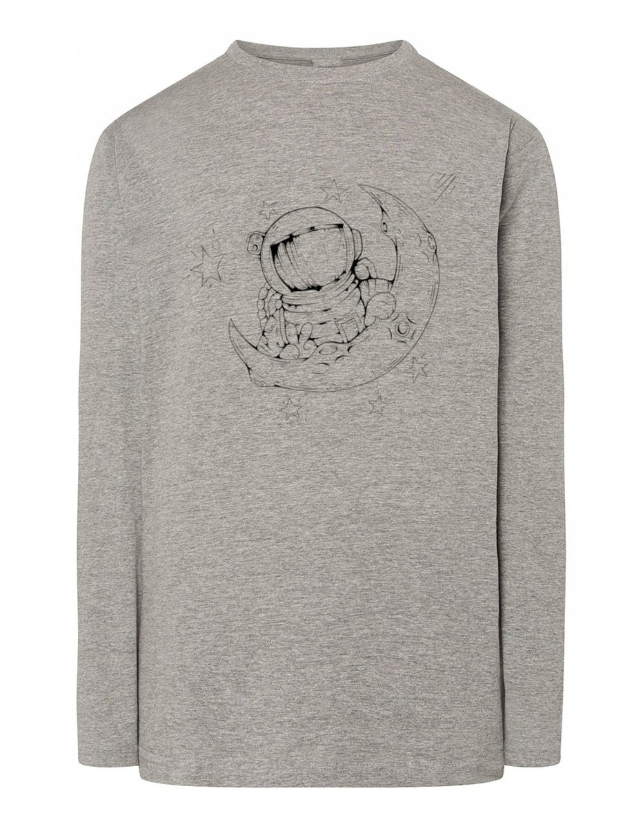 Longsleeve męski nadruk KOSMOS ASTRONAUTA r.XXL