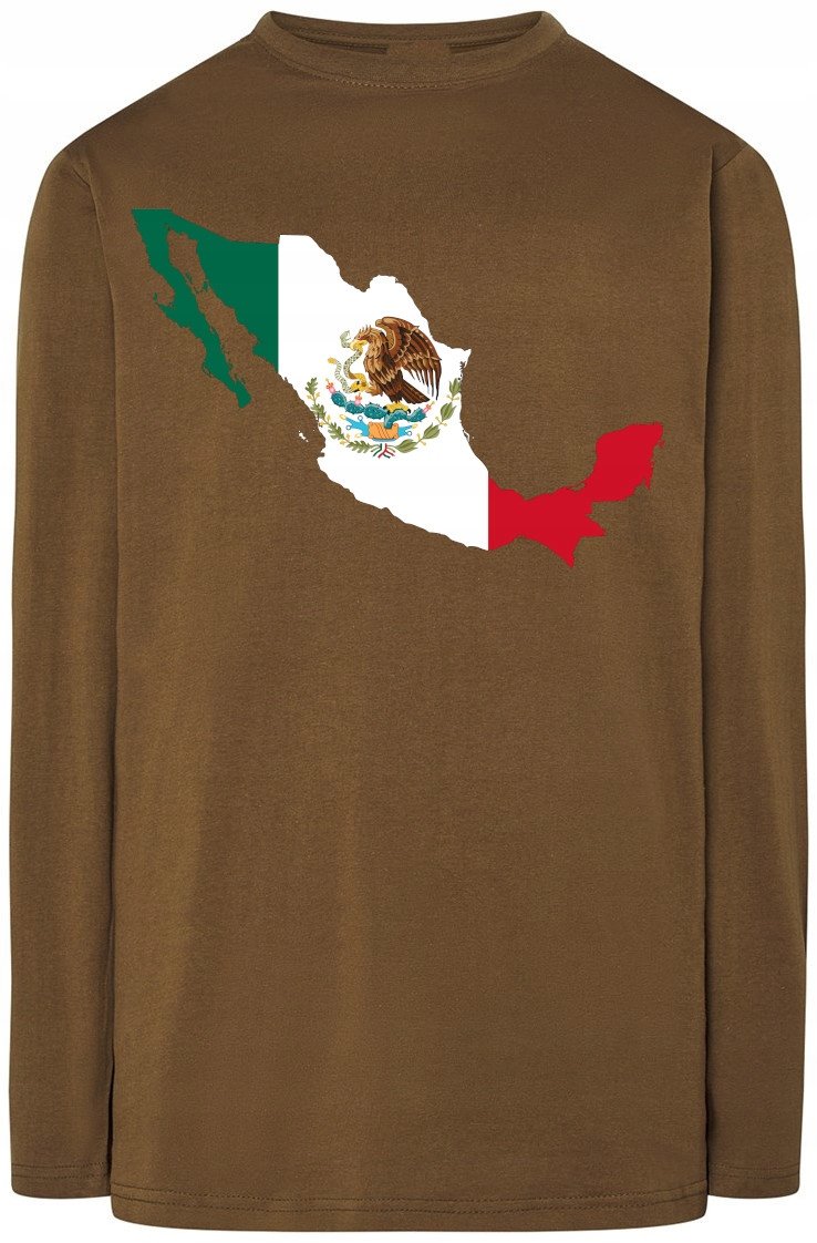 Meksyk Męska Bluza Longsleeve Modna Rozm.XL