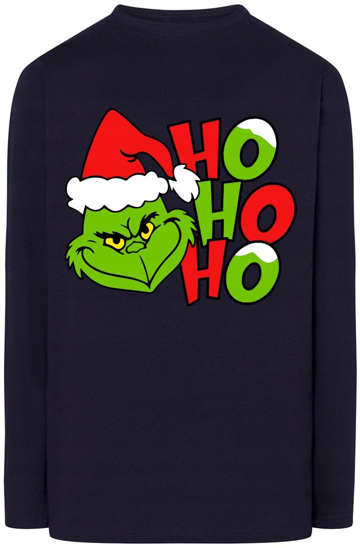 Grinch Świąteczna Bluza Longsleeve Rozm.S