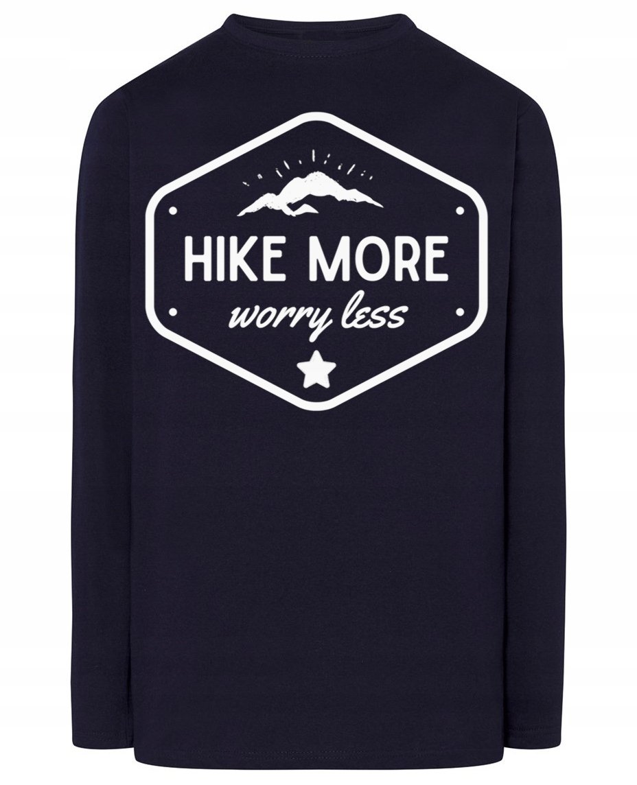 Longsleeve fajny nadruk WĘDRÓWKI GÓRY r.XXL