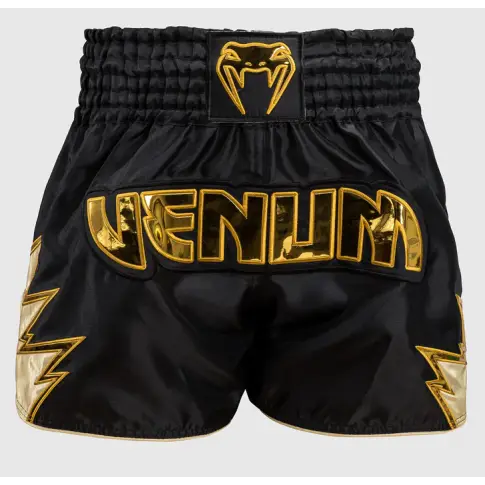 Venum Spodenki Muay Thai Inferno Black/Gold