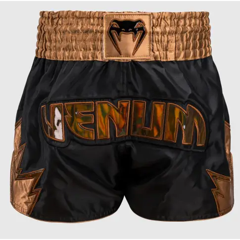 Venum Spodenki Muay Thai Inferno Black/Bronze
