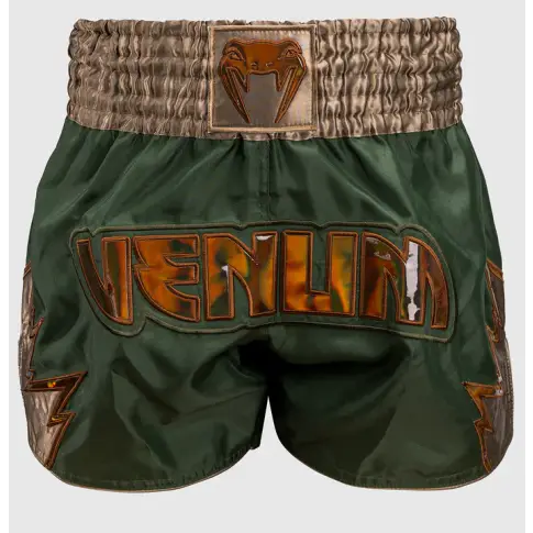 Venum Spodenki Muay Thai Inferno Khaki/Bronze