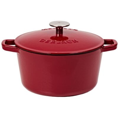 Garnek GERLACH Natur Iron 21 cm Czerwony