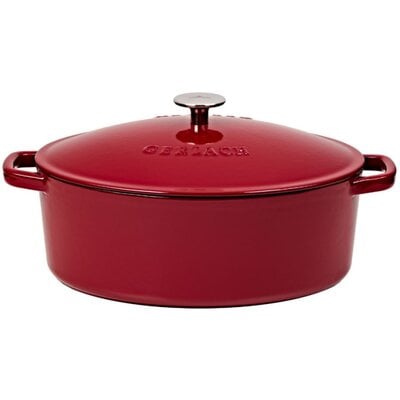 Brytfanna GERLACH Natur Iron 31 cm Czerwony