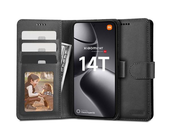 TECH-PROTECT Wallet do Xiaomi 14T black 5906302371129