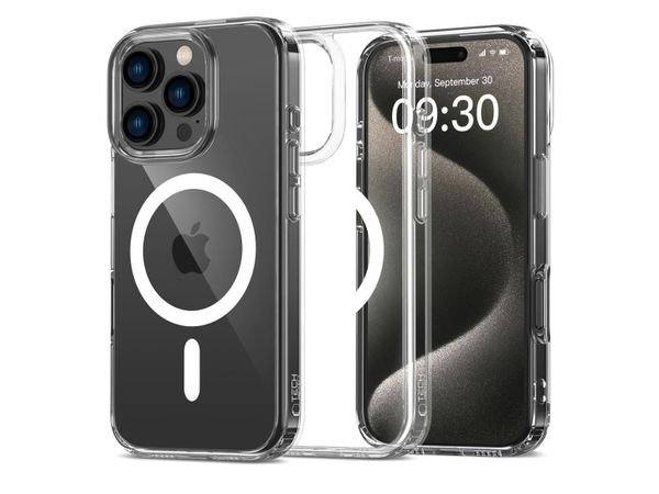 TECH-PROTECT Flexair Hybrid Magsafe do iPhone 16 Pro Clear 5906302311484