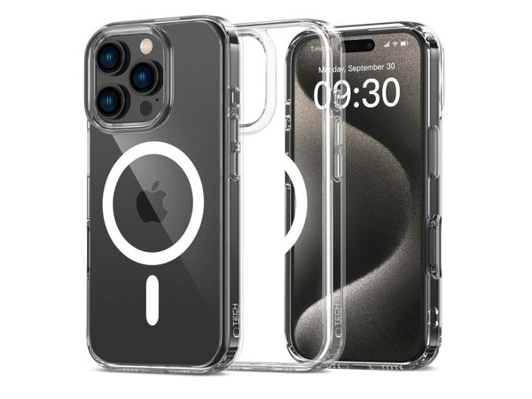 TECH-PROTECT Flexair Hybrid Magsafe do iPhone 16 Pro Max Clear 5906302311491