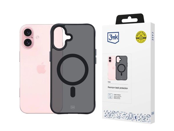 3MK Smoke MagCase do iPhone 16 5903108586658
