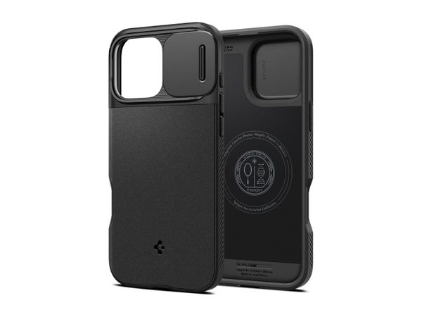 SPIGEN Optik Armor Mag Magsafe do iPhone 16 Pro Black ACS08149