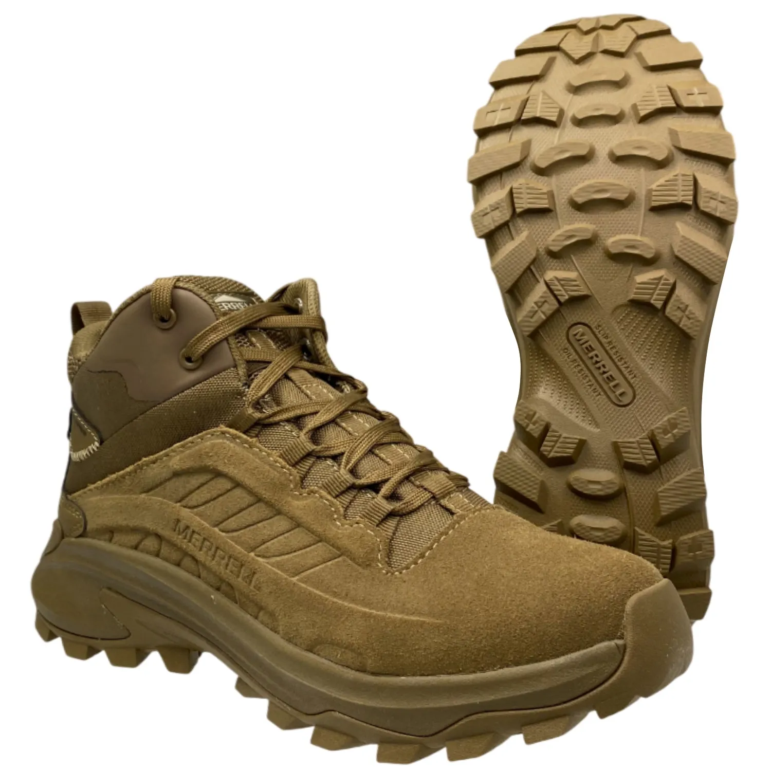 Buty wojskowe MERRELL MOAB SPEED 2 TACTICAL MID Waterproof Coyote  42