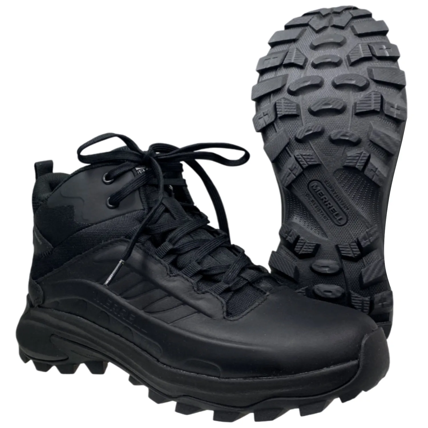 Buty wojskowe MERRELL MOAB SPEED 2 TACTICAL MID Waterproof Czarne  46