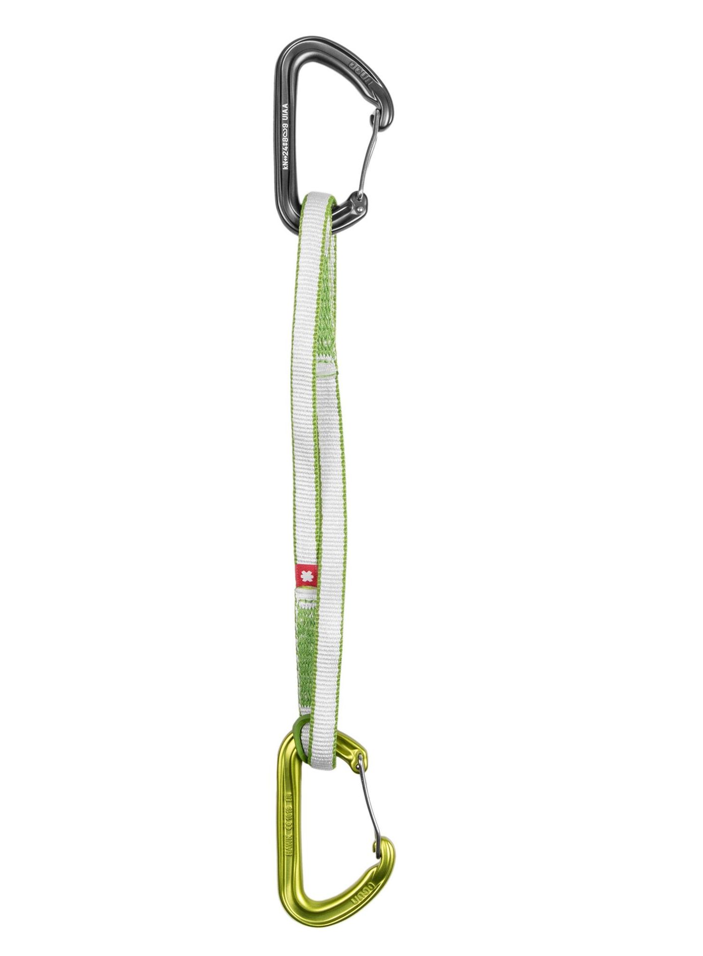 Ekspres wspinaczkowy Ocun Hawk Wire ST-Sling Set Dyn 12 mm 80 cm - green