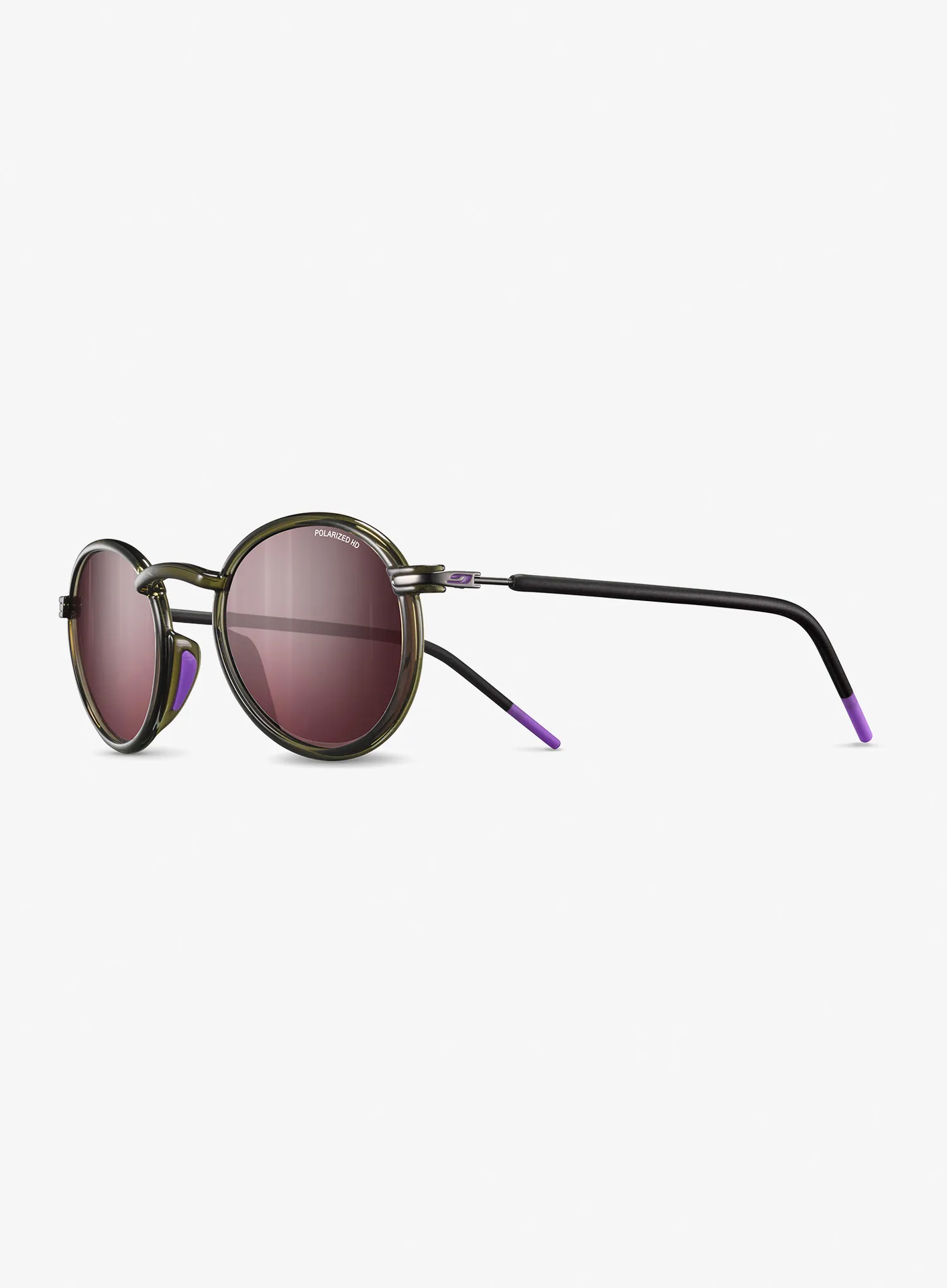 Okulary przeciwsłoneczne Julbo Around - Spectron HD 3 Polarized - green translu/purple