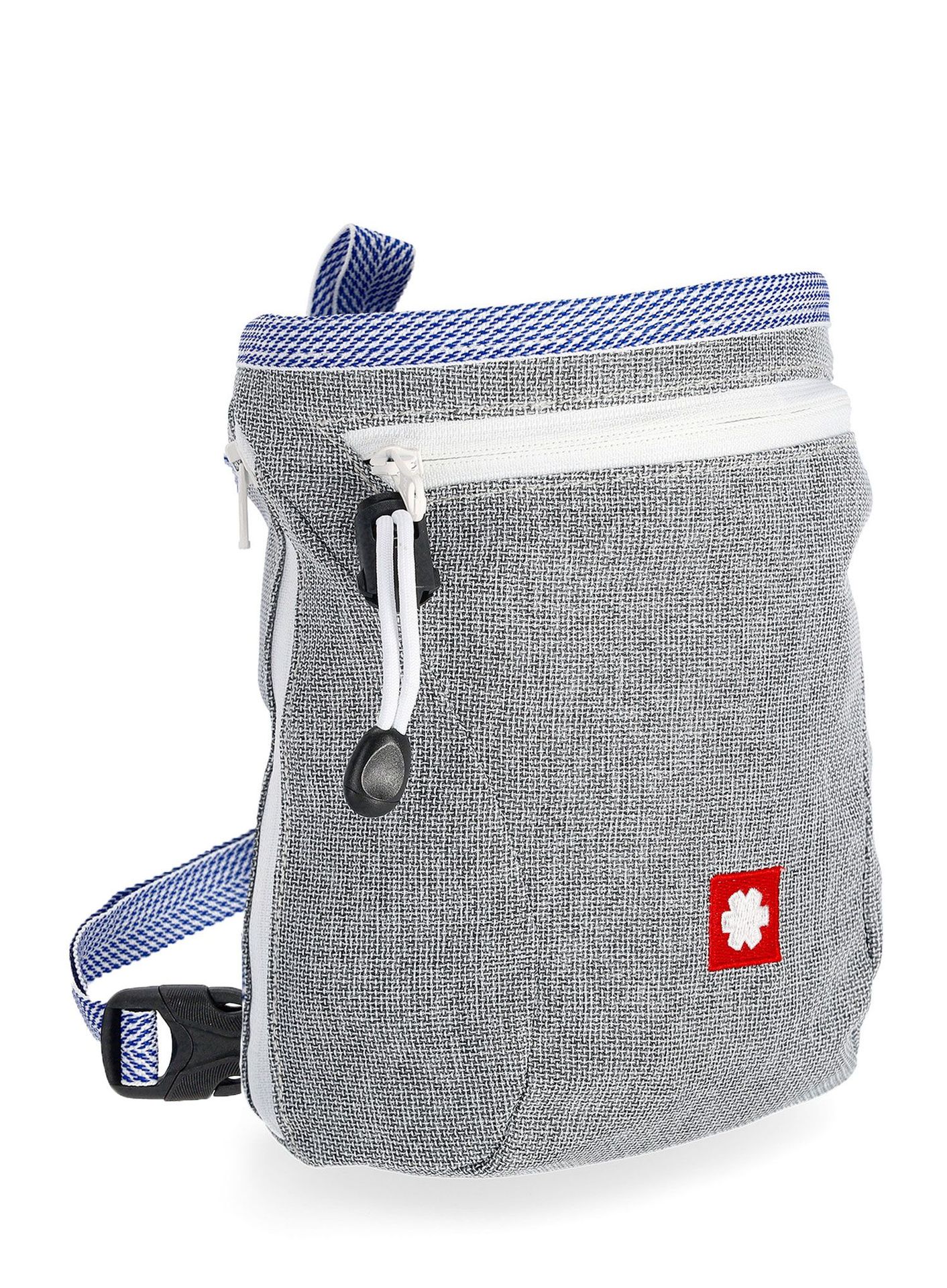 Woreczek na magnezję Ocun Dusty Eco + Belt - grey/blue