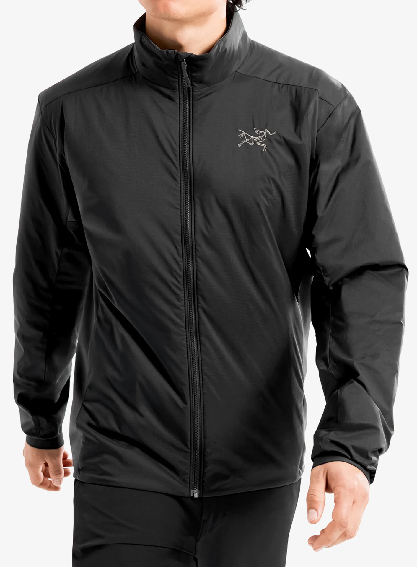 Kurtka ocieplana Arcteryx Atom Jacket - black/black