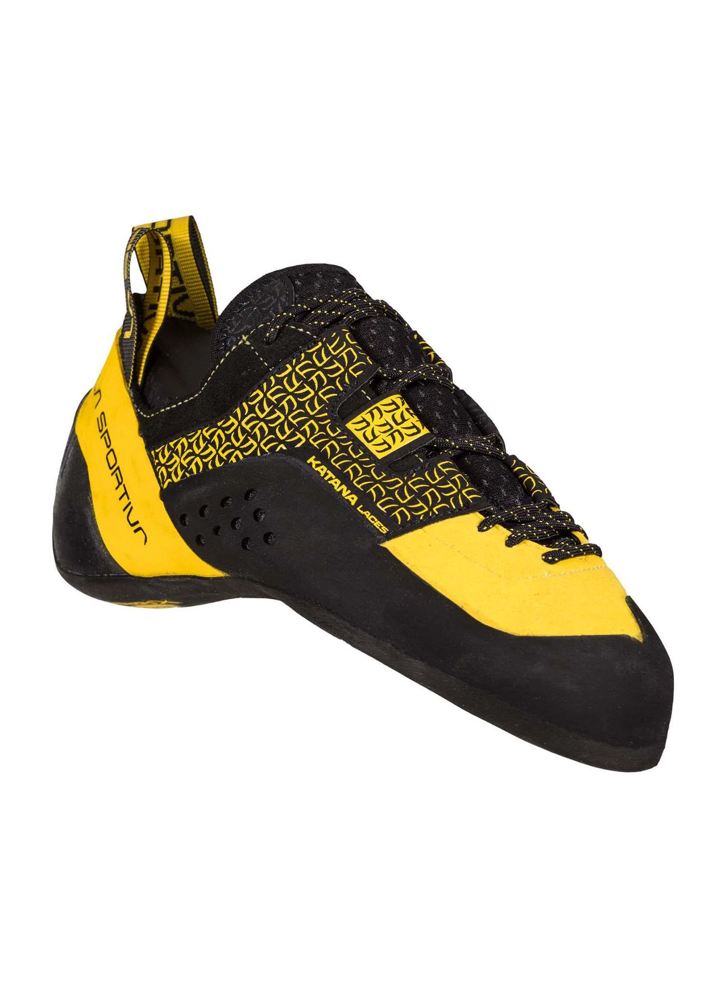 Buty wspinaczkowe La Sportiva Katana Laces - black/yellow