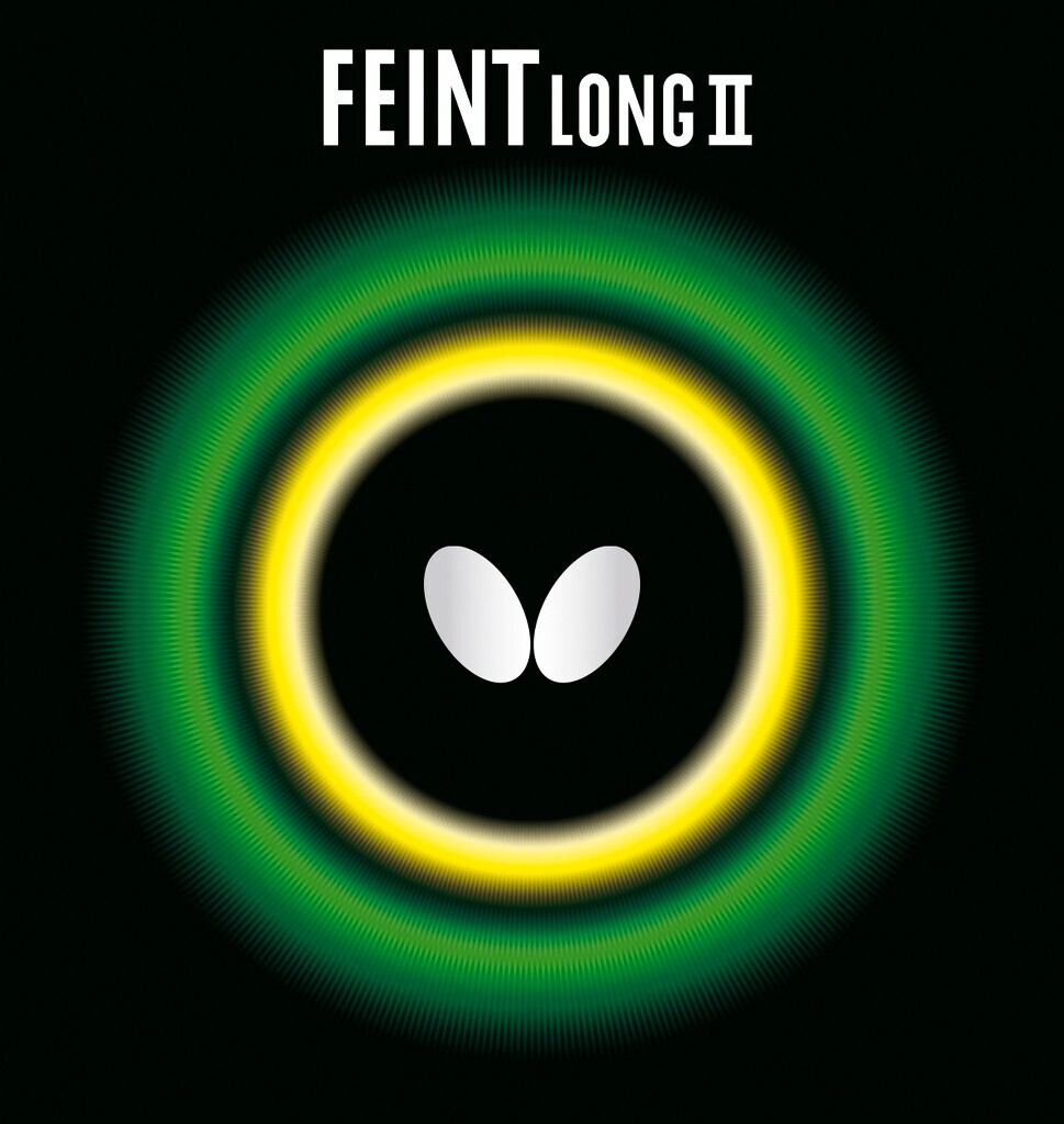 Pokrycie Butterfly Feint Long II Czarny, 1,1 mm