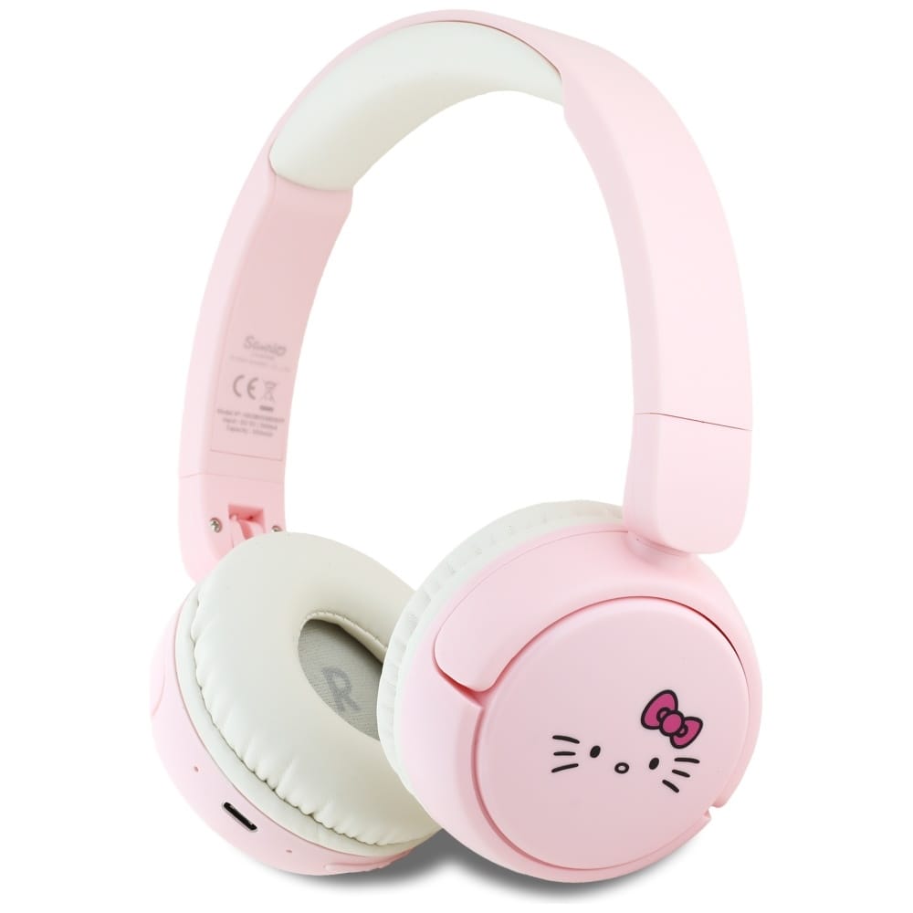 Hello Kitty Face Logo Bluetooth różowy
