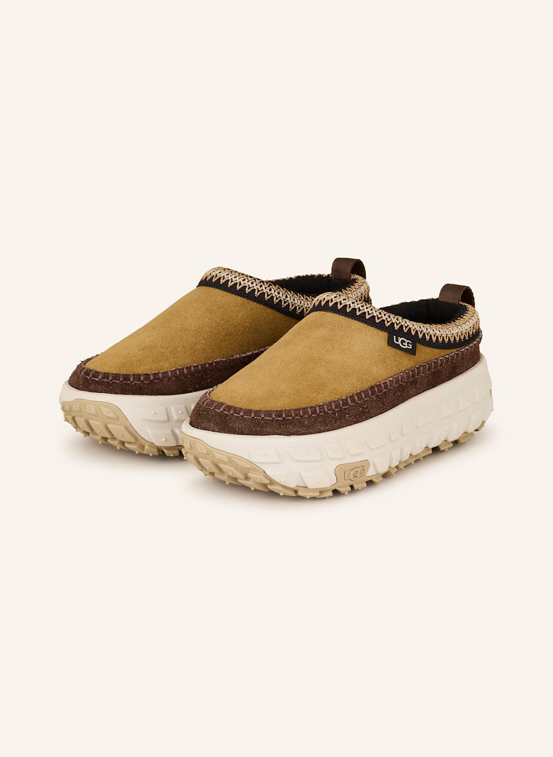 Ugg Pantofle Na Platformie Venture Daze braun