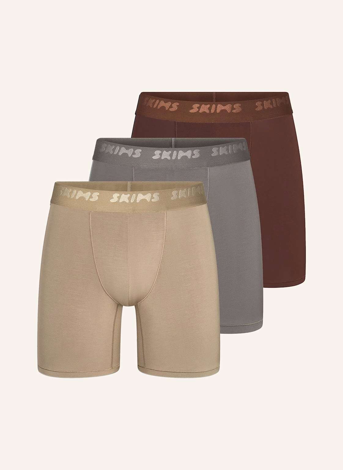 Skims Bokserki Skims Stretch, 3 Szt. schwarz