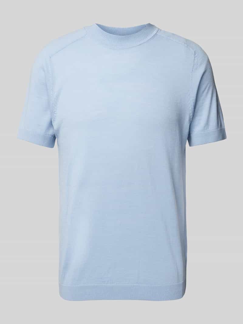 T-shirt z czystej wełny