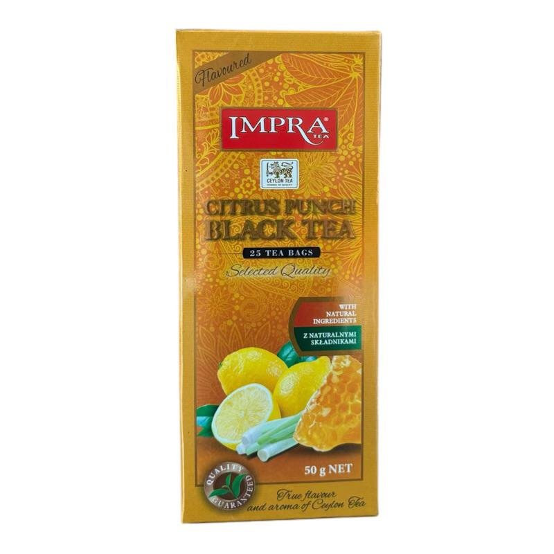 Impra Herbata czarna Cytrusowa Citrus Punch 25 torebek