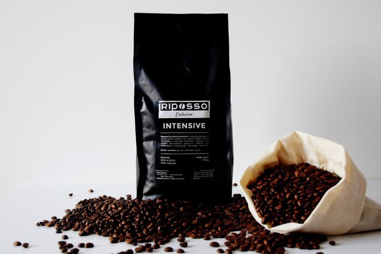 Riposso Exclusive Intensive 1Kg - Świeżo Palona