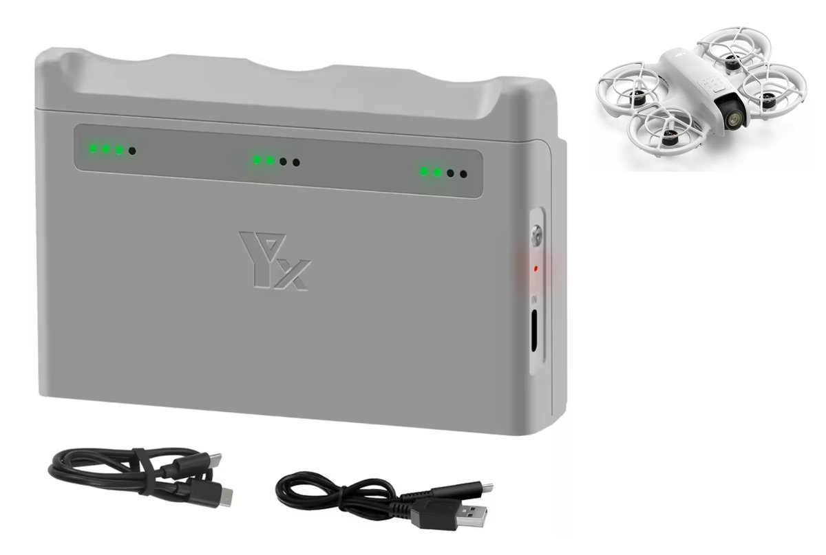 Ładowarka HUB drona DJI NEO na 3-akumulatory szybka funkcja-storage