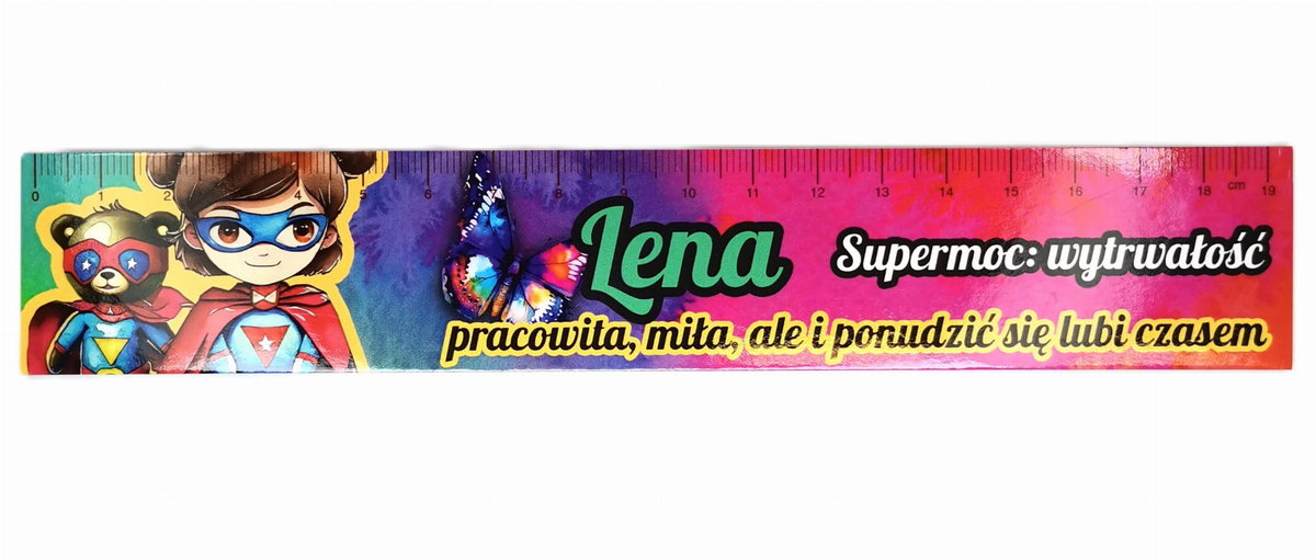 Zakładka do książki z imieniem Lena