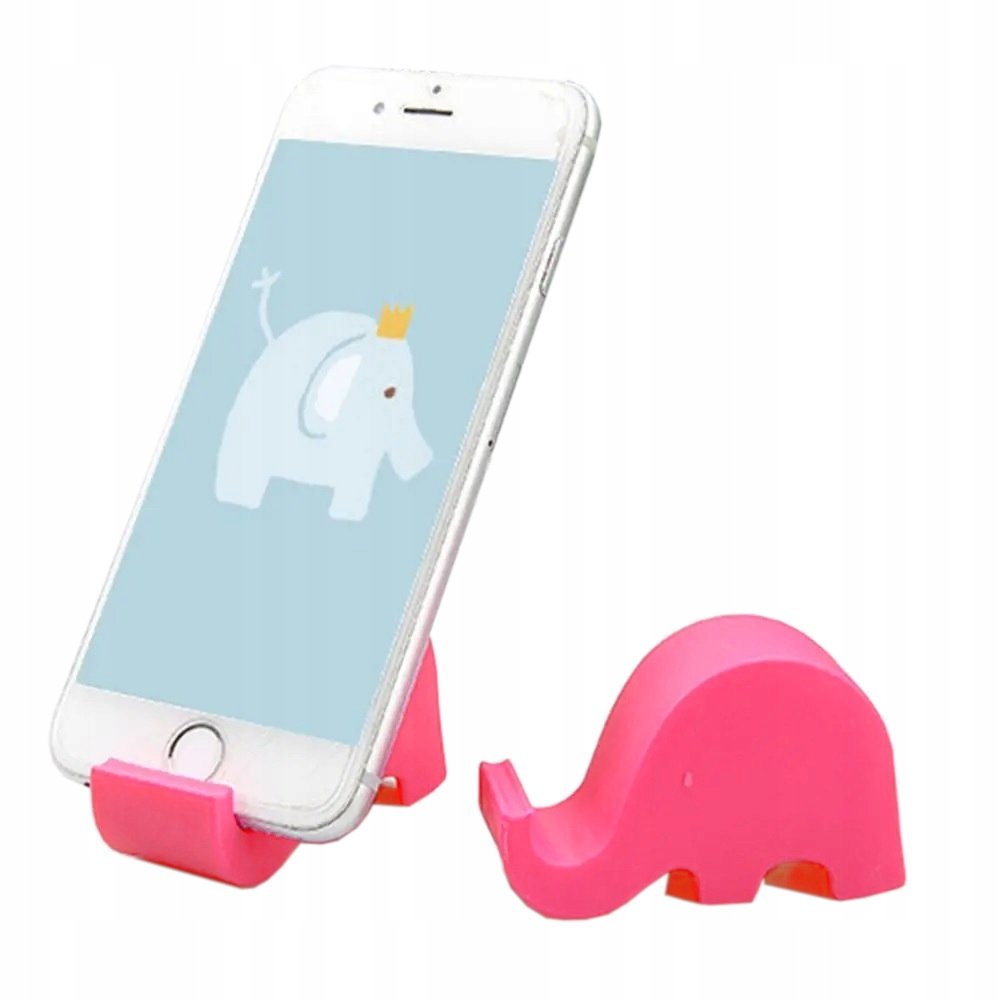 BIURKOWY UCHWYT STOJAK PODSTAWKA NA TELEFON TABLET SŁONIK