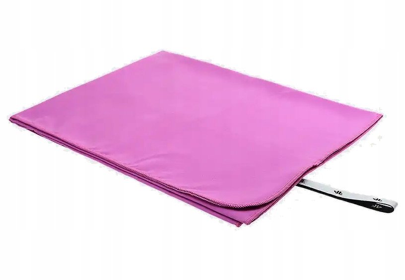 Ręcznik szybkoschnący 4F TOWU052 65x90cm różowy