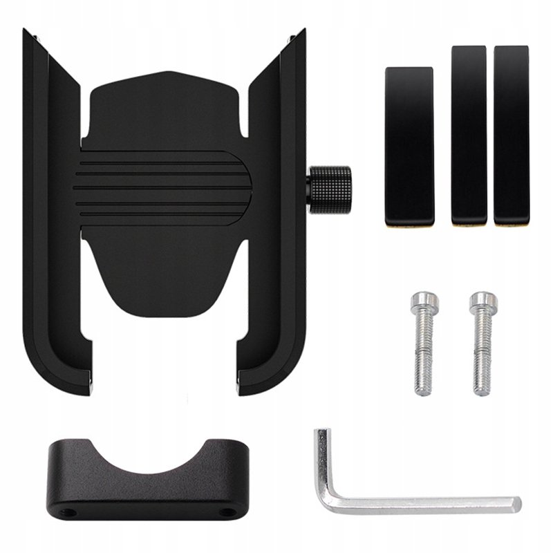 Motocyklowy uchwyt metalowy imadło usb