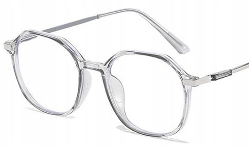 Okulary korekcyjne minusy szare -6