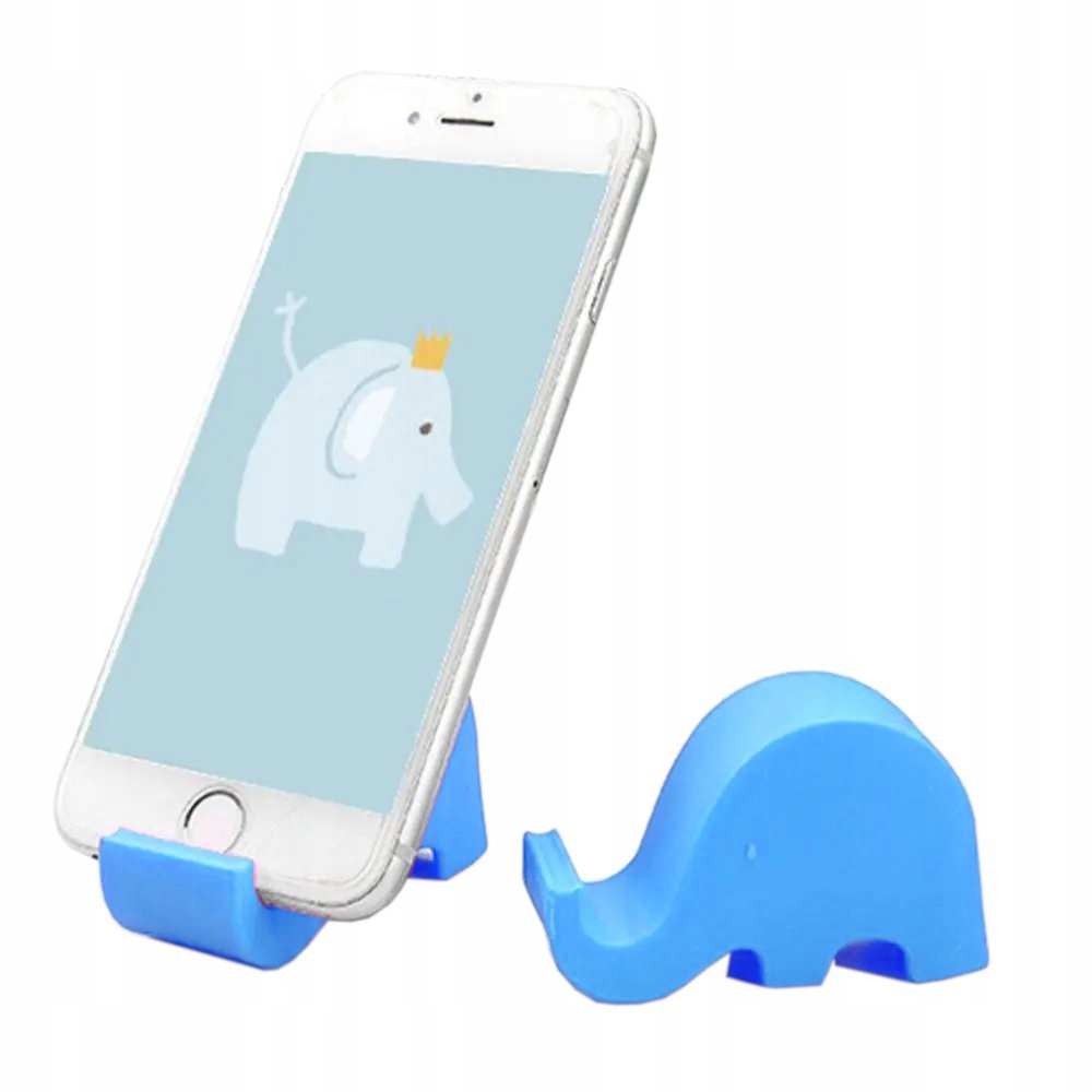 BIURKOWY UCHWYT STOJAK PODSTAWKA NA TELEFON TABLET SŁONIK