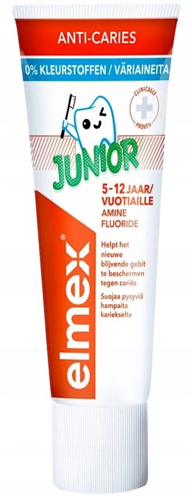 Pasta do zębów Elmex Junior dla dzieci 5-12 lat 75 ml