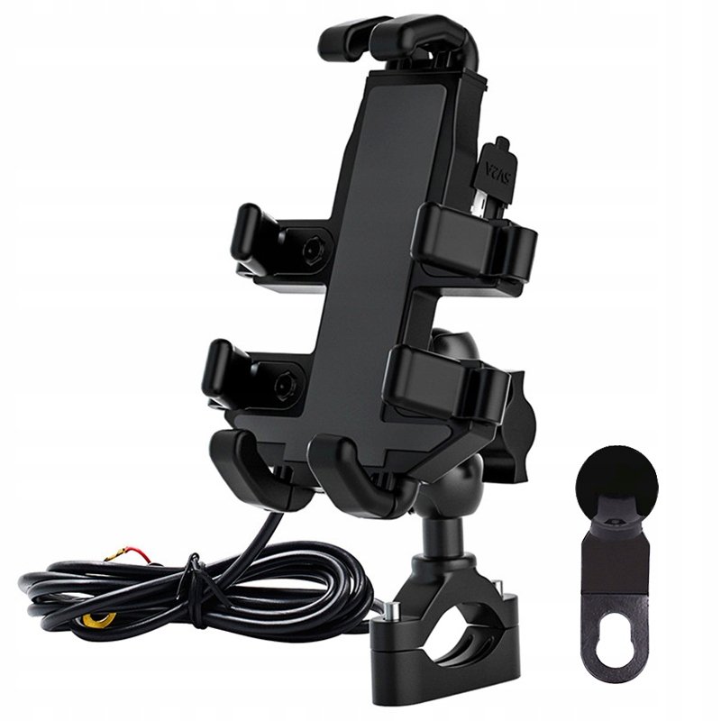 Motocyklowy uchwyt telefon kierownicę śruba ramy