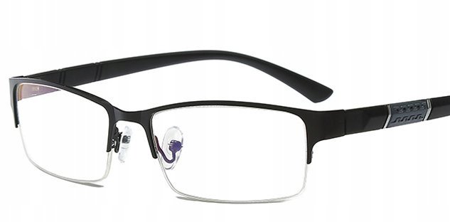 Okulary korekcyjne kujonki eleganckie minusy -2